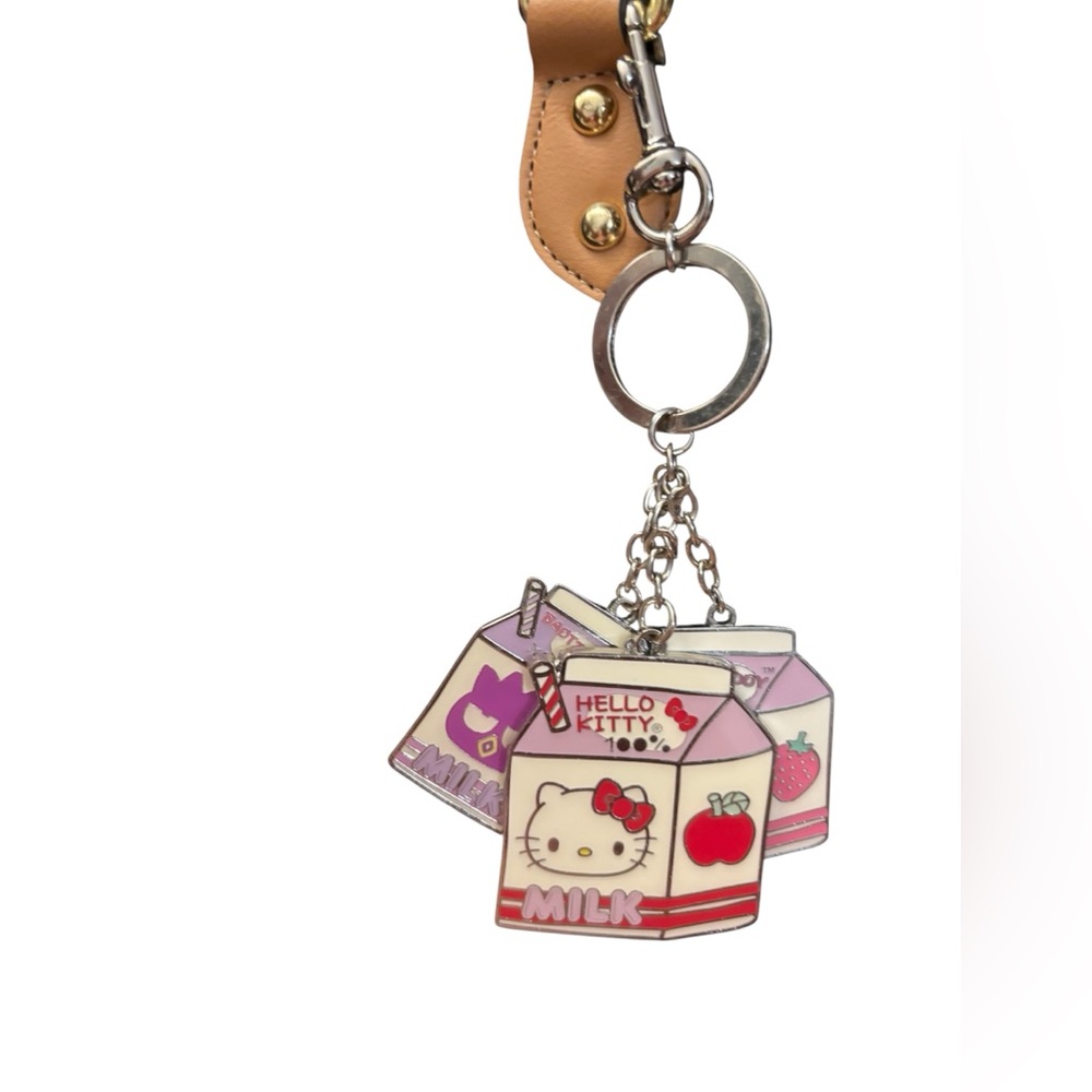 Hello Kitty Milk Carton Keychain